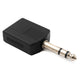 SYSTEM-S Y Audio Adapter Stereo TRS 6.35 mm Klinke Stecker zu 2x Buchse 1/4" Splitter Kabel