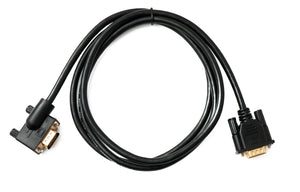 SYSTEM-S D Sub15 Kabel 150 cm HD VGA 15 Pin Stecker zu Stecker DB15 Winkel Right Angled