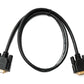 SYSTEM-S D Sub15 Kabel 100 cm HD VGA 15 Pin Stecker zu Stecker DB15