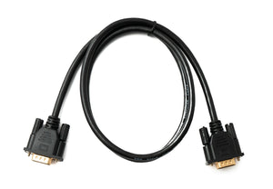 SYSTEM-S D Sub15 Kabel 100 cm HD VGA 15 Pin Stecker zu Stecker DB15