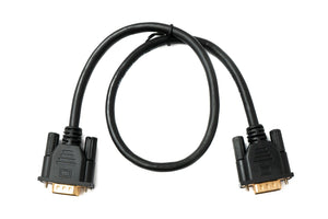 SYSTEM-S D Sub15 Kabel 50 cm HD VGA 15 Pin Stecker zu Stecker DB15