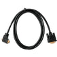 SYSTEM-S D Sub15 Kabel 150 cm HD VGA 15 Pin Stecker zu Stecker DB15 Winkel Up Angled