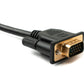 SYSTEM-S D Sub15 cable 150 cm HD VGA 15 pin male to female DB15