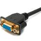 SYSTEM-S D Sub15 cable 150 cm HD VGA 15 pin male to female DB15