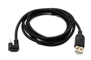 SYSTEM-S USB 3.1 Kabel 150 cm Typ C Stecker zu 2.0 A Stecker 180° U Turn Winkel