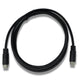 SYSTEM-S S-Video cable 150 cm DIN 10 pin male to male in black