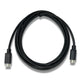 SYSTEM-S S-Video cable 180 cm DIN 4-pin male to male in black