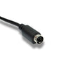 SYSTEM-S S-Video cable 180 cm DIN 4-pin male to male in black
