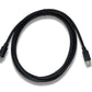 SYSTEM-S S-Video Kabel 180 cm Din 5 Pin Stecker zu Stecker in Schwarz