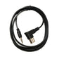 SYSTEM-S MIDI Kabel 150 cm Din 5 Pin Stecker zu 3,5 mm Klinke Stecker AUX Winkel