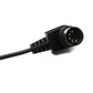 SYSTEM-S MIDI Kabel 150 cm Din 5 Pin Stecker zu 3,5 mm Klinke Stecker AUX Winkel