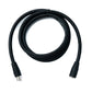 SYSTEM-S S-Video Kabel 150 cm Din 13 Pin Stecker zu Buchse in Schwarz