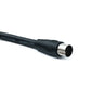 SYSTEM-S S-Video Kabel 150 cm Din 13 Pin Stecker zu Buchse in Schwarz