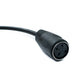 SYSTEM-S S-Video Kabel 5 m Din 3 Pin Stecker zu Buchse in Schwarz