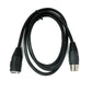 SYSTEM-S S-Video Kabel 300 cm Din 4 Pin Stecker zu Buchse in Schwarz