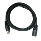 SYSTEM-S S-Video cable 150 cm DIN 8 pin male to female in black