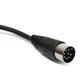 SYSTEM-S S-Video cable 150 cm DIN 8 pin male to female in black