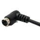 SYSTEM-S S-Video Cable 180 cm DIN 4 Pin Male to Male Dual Angle