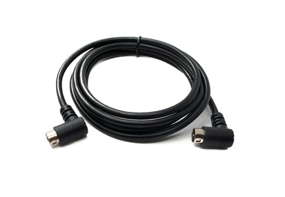 SYSTEM-S S-Video Cable 180 cm DIN 4 Pin Male to Male Dual Angle