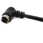 SYSTEM-S S-Video Cable 180 cm DIN 4 Pin Male to Male Dual Angle