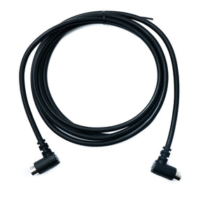 SYSTEM-S S-Video Kabel 180 cm Din 5 Pin Stecker zu Stecker Dual Winkel