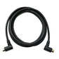 SYSTEM-S S-Video Kabel 180 cm Din 7 Pin Stecker zu Stecker Dual Winkel