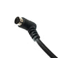 SYSTEM-S S-Video Kabel 180 cm Din 7 Pin Stecker zu Stecker Dual Winkel