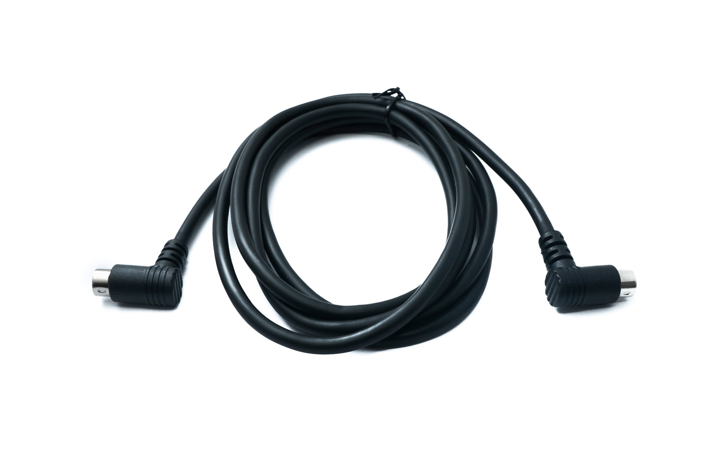 SYSTEM-S S-Video Kabel 180 cm Din 8 Pin Stecker zu Stecker Dual Winkel