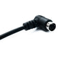SYSTEM-S S-Video Kabel 180 cm Din 8 Pin Stecker zu Stecker Dual Winkel