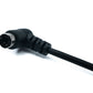 SYSTEM-S S-Video Kabel 180 cm Din 8 Pin Stecker zu Stecker Dual Winkel