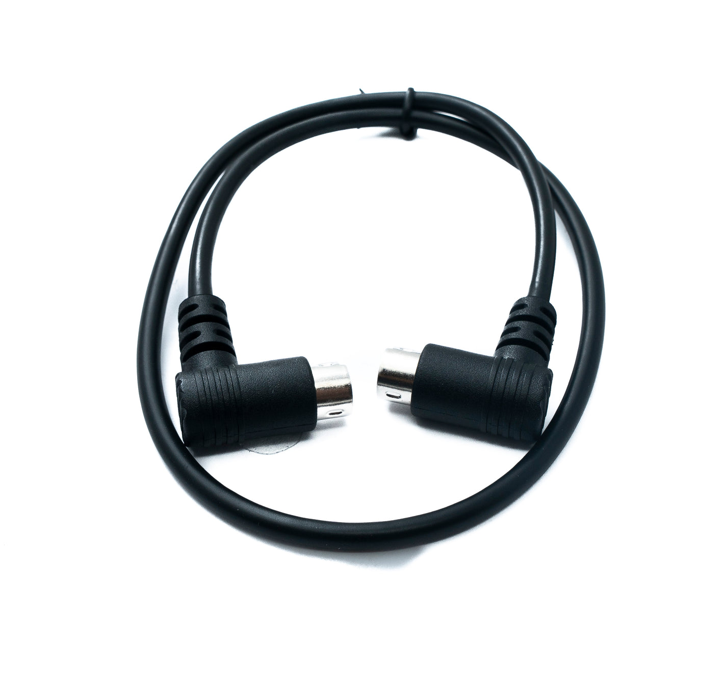 SYSTEM-S S-Video Kabel 180 cm Din 9 Pin Stecker zu Stecker Dual Winkel