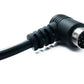 SYSTEM-S S-Video Kabel 180 cm Din 9 Pin Stecker zu Stecker Dual Winkel