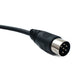 SYSTEM-S S-Video Cable 150 cm DIN 6 Pin Male to Male Black