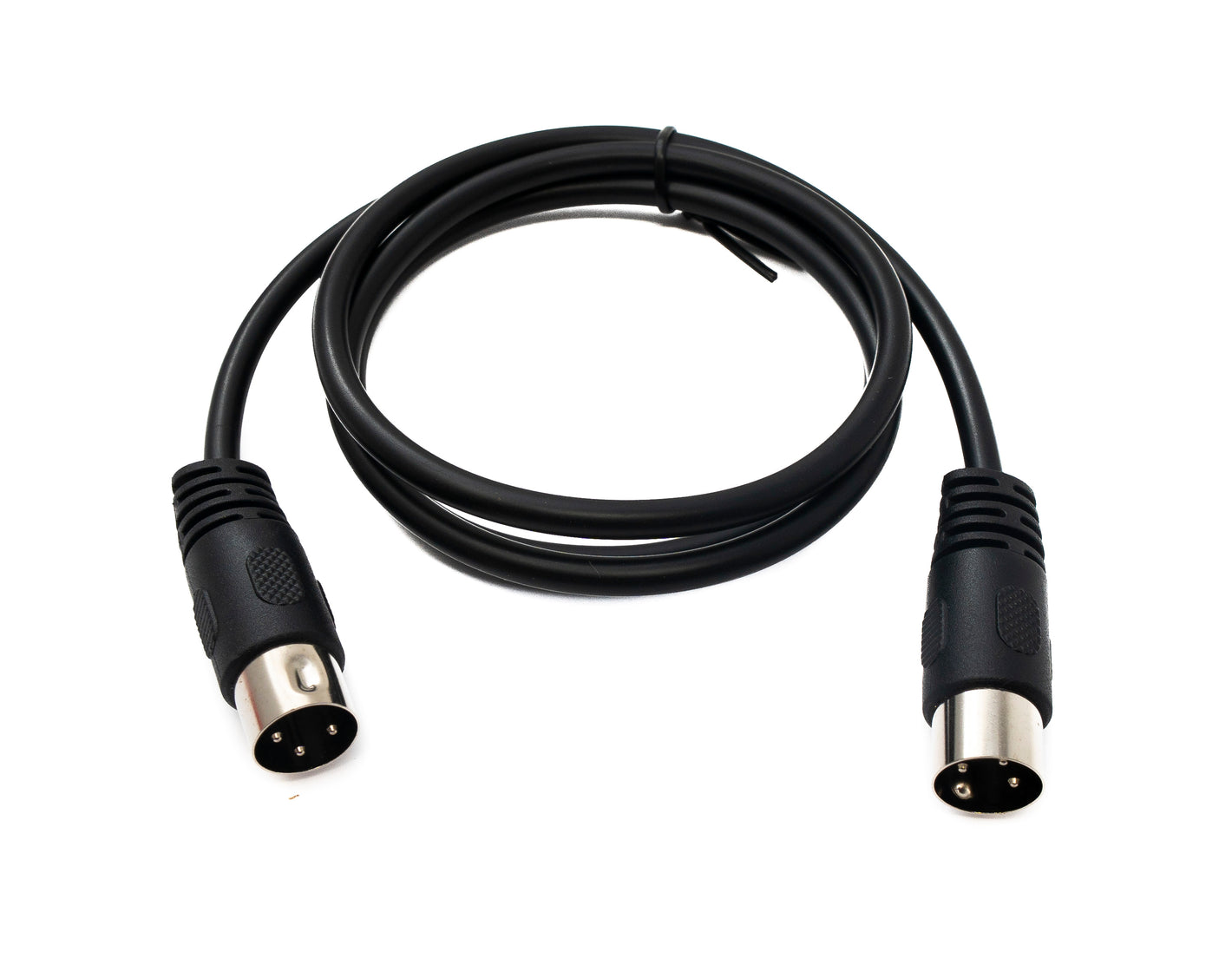 SYSTEM-S S-Video Kabel 100 cm Din 3 Pin Stecker zu Stecker Schwarz