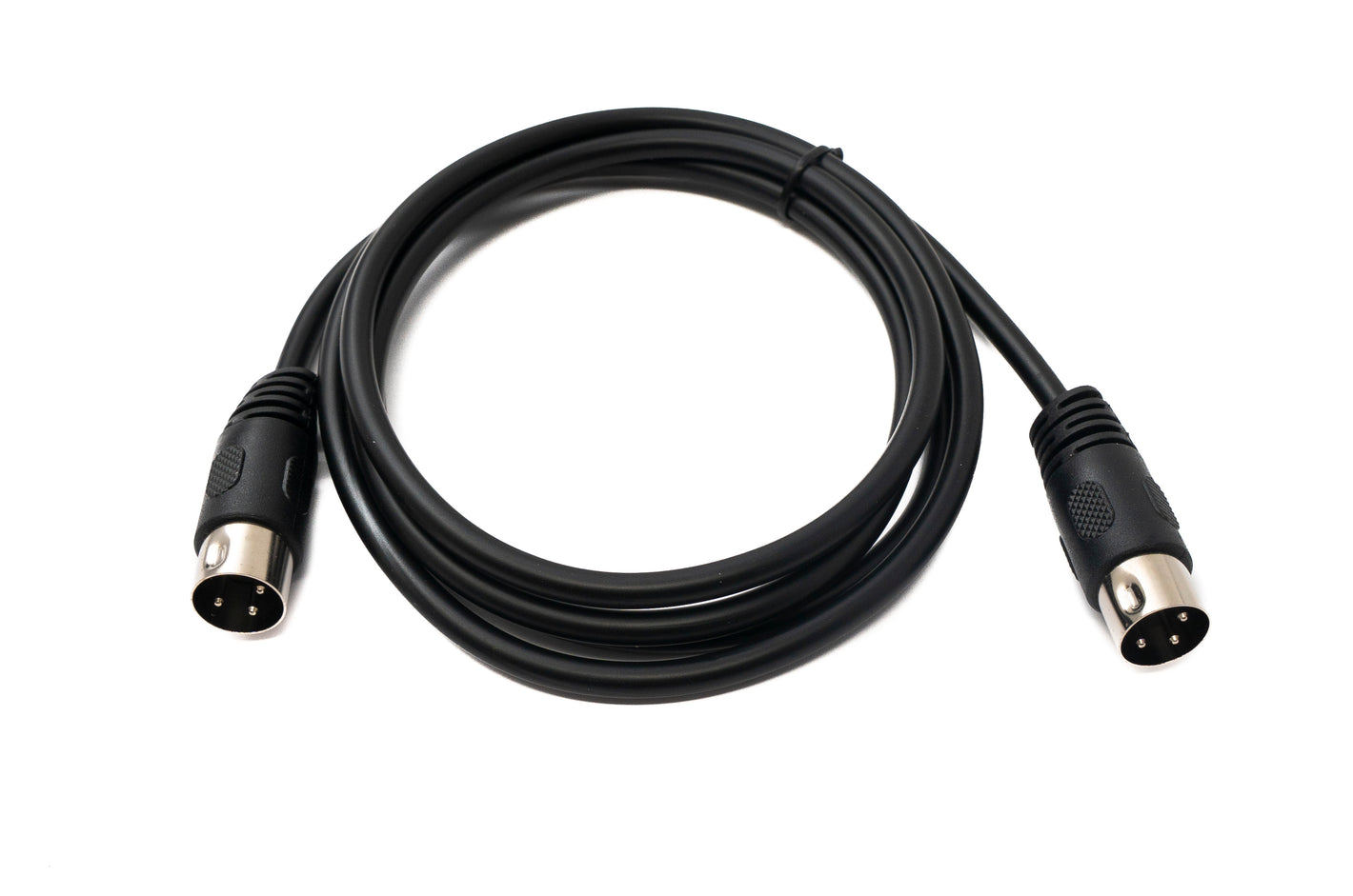 SYSTEM-S S-Video Kabel 150 cm Din 3 Pin Stecker zu Stecker Schwarz