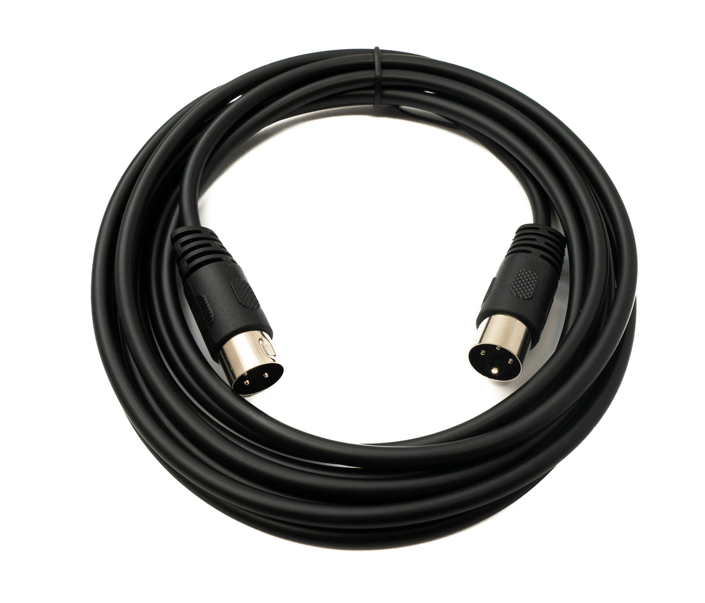 SYSTEM-S S-Video Kabel 3 m Din 3 Pin Stecker zu Stecker Schwarz