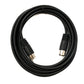 SYSTEM-S S-Video Kabel 3 m Din 3 Pin Stecker zu Stecker Schwarz