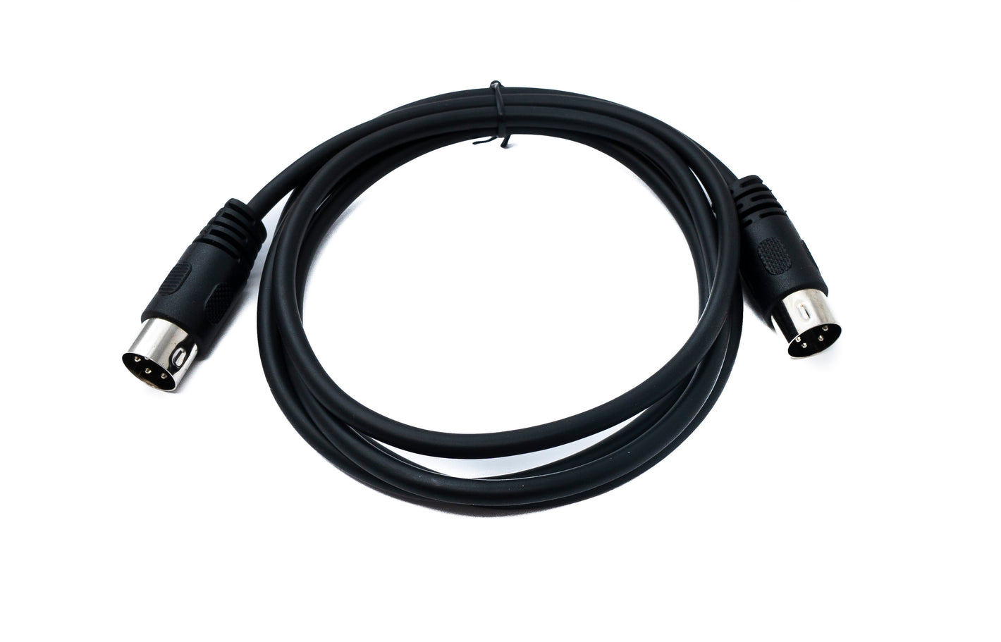 SYSTEM-S S-Video Kabel 150 cm Din 4 Pin Stecker zu Stecker Schwarz
