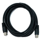 SYSTEM-S S-Video Kabel 3 m Din 4 Pin Stecker zu Stecker Schwarz
