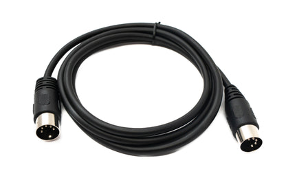 SYSTEM-S S-Video Cable 150 cm DIN 5 Pin Male to Male Black