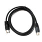 SYSTEM-S S-Video Cable 150 cm DIN 5 Pin Male to Male Black