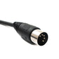 SYSTEM-S S-Video Cable 150 cm DIN 5 Pin Male to Male Black