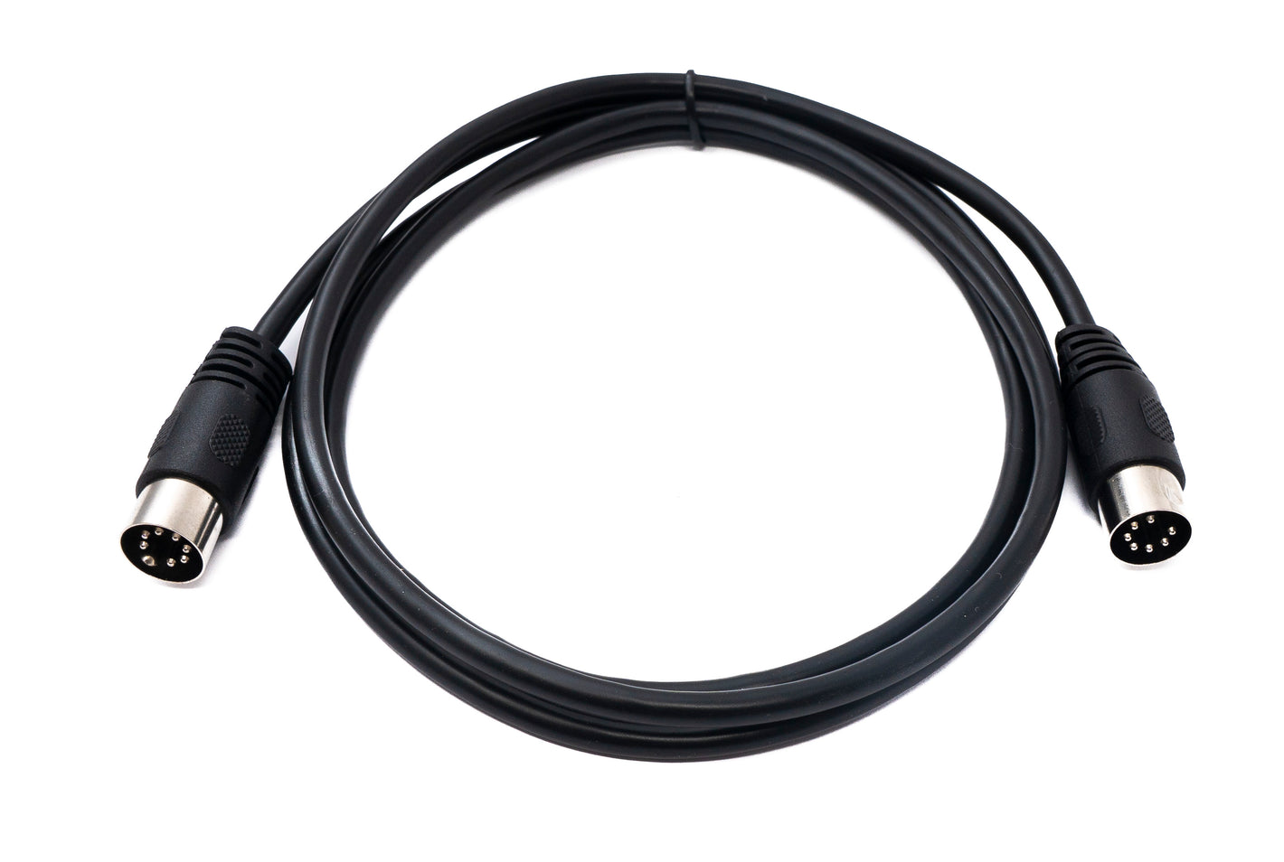 SYSTEM-S S-Video Kabel 150 cm Din 7 Pin Stecker zu Stecker Schwarz