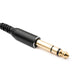 SYSTEM-S audio cable 100 cm 6.35 mm jack plug to XLR 3 pin socket adapter in black