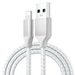 Charging Cable for iPhone USB-A to 8-Pin Nylon Data Cable 3A USB 2.0 Mobile Phone