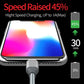 Charging Cable for iPhone USB-A to 8-Pin Nylon Data Cable 3A USB 2.0 Mobile Phone