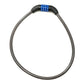 TONYON TY4271 Bicycle Lock Combination Lock 4-Digit Cable Lock for Bicycle in Blue Grey