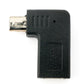 SYSTEM-S USB 3.1 Adapter Type C Female to 2.0 Micro B Male Angle Left