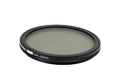 SYSTEM-S CPL 52 mm Filter Circular Polarizer Lens for Smartphone Photography in Black