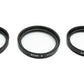 SYSTEM-S Stern Filter Set 37 mm 4 6 8 Punkt Linse für Smartphone Fotografie in Schwarz